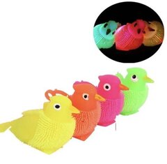 Антистресс Птичка 14см на веревке СВЕТ, в уп 24шт. цена за шт.