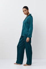 Пижама женская со штанами ARUELLE EMERALDA | Изумруд