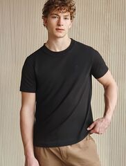 Футболка базовая полуприлегающая из премиального хлопка с эластаном  U49.009 (80576)