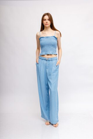 Marc Cain Джинсы -палаццо из лиоцелла. Эко-линейка Rethink Together