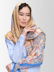 Палантин «Мозаика Херсонеса» 100% вискоза