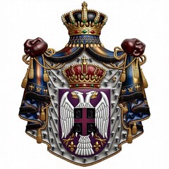 Силиконовый молд № 2124 Герб