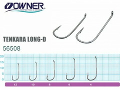 56508 № 4 Крючки OWNER Tenkara Long-D / продажа от 5 уп.