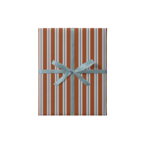 Упаковочная бумага Stripes blue&red
