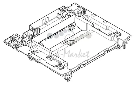 Крышка верхняя в сборе BROTHER DCP-L2500D, 2520D, 7080D (LEM701001)