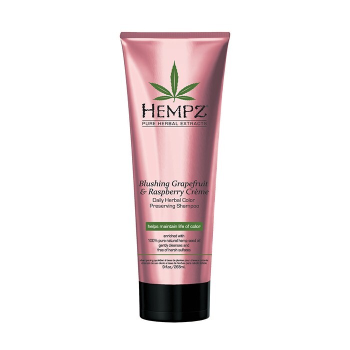 Шампунь для сохранения цвета волос Hempz Blushing & Raspberry Creme Shampoo 265 мл