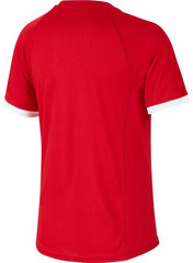 Детская футболка Nike Court Dry Top SS B - gym red/gym red/white/white