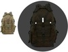 Картинка рюкзак тактический Skully Tactic RWZS20 хаки песок - 8