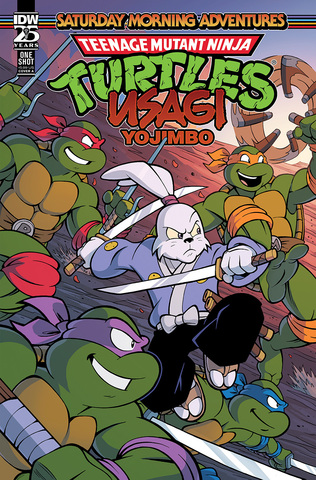 Teenage Mutant Ninja Turtles Usagi Yojimbo Saturday Morning Adventures #1 (Cover A) (ПРЕДЗАКАЗ!)