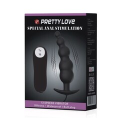 Анальный плаг с вибрацией (12 режимов)