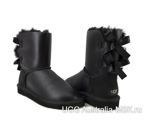 UGG Bailey Bow Black