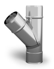 Тройник 135 TMF СУПЕР ф200, 0,8мм