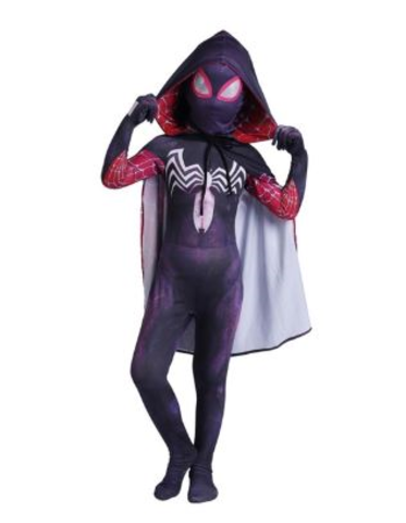 Женщина паук детский костюм с плащом