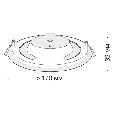 Встраиваемый светильник Technical Stockton DL016-6-L12W