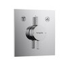 Hansgrohe 75417000 HG 75 417 000  DuoTurn E Смеситель для ванны, однорычажный, для 2 потребителей, скрытого монтажа, хр