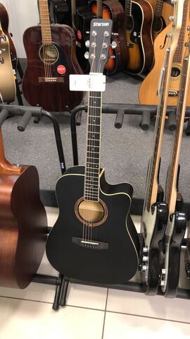 STARSUN DG120c-p Black акустическая гитара