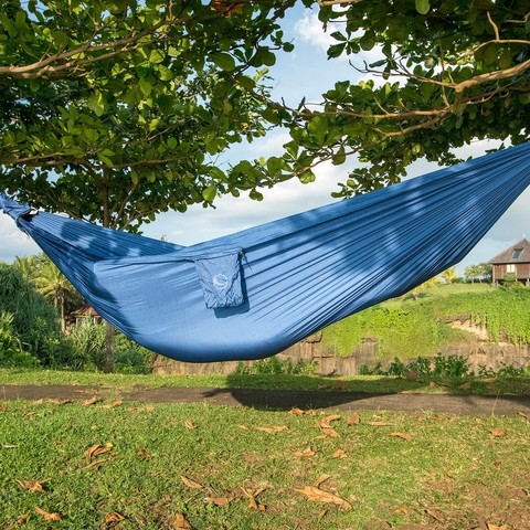 Картинка гамак туристический Ticket to the Moon compact hammock Royal Blue - 3