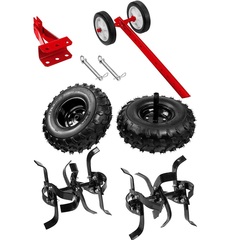 ЗУБР 7 л.с., усиленный мотоблок с понижающей передачей (МТУ-450)