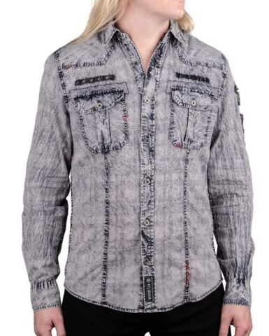 Wornstar | Рубашка мужская ASCENSION SHIRT W140 перед