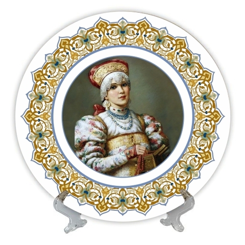 Урал Сувенир - Тарелка живопись №0004 (в диаметрах 16 или 21 см)