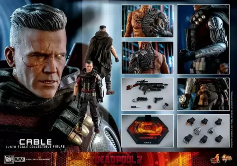 Фигурка Кейбл масштаб 1/6 фильм Дэдпул 2 Hot Toys