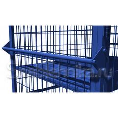 Шкаф сетчатый металлический ШСМ 2 160-Ч (600х900х1200)