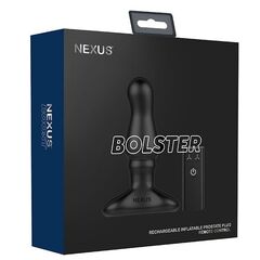 Черный вибростимулятор простаты Nexus Bolster - 12,3 см. - 