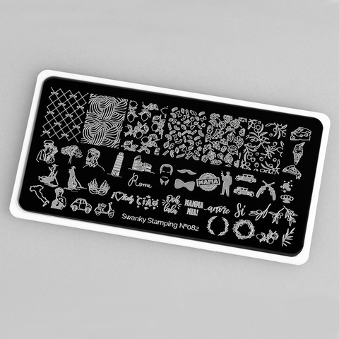 Пластина Swanky Stamping 82