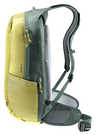 Картинка рюкзак велосипедный Deuter Race 16 Sprout-Ivy - 12