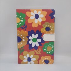 Bloknot \ Блокнот \ Notepad  A5 Flowers orange