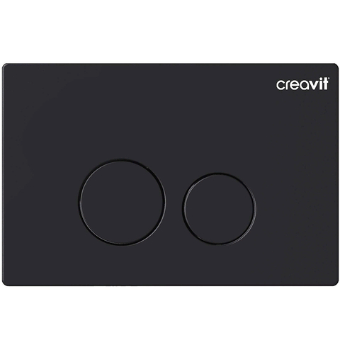 CREAVIT Кнопка для инсталляции TERRA черная матовая GP9002.01