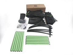 Батут с защитной cеткой PERFETTO SPORT 5 диаметр 1,4 м зелёный