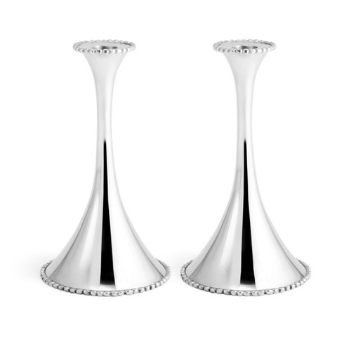 Набор подсвечников 2шт 20.95х11.4см Michael Aram Жемчужины