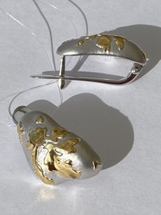 Амека (серьги из серебра)
