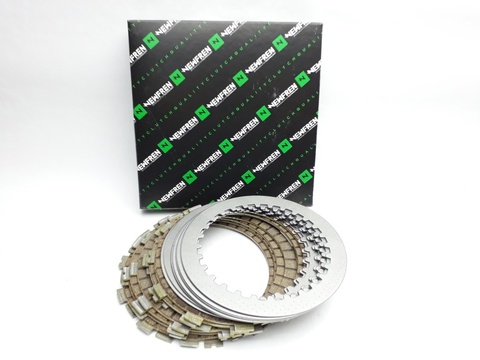 F1684AC Комплект дисков сцепления мото (фрикционные + металлические) (FCS0142/2)  NEWFREN