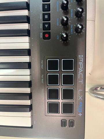 Nektar Impact LX 49+ USB MIDI клавиатура, 49 клавиш, совместимо с Mac/PC/iPad/ПО Bitwig 8-Track