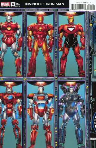 Invincible Iron Man Vol 4 #6 (Cover B)