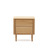 Lenon Тумбочка с 2 ящиками из шпона дуба 50 x 55 см