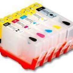 Перезаправляемые картриджи НР 178 с чипами!!! Комплект 5 картриджей.