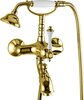 Cezares MARGOT-VDM-01-M MARGOT-VDM-01-M Смеситель для ванны с ручным душем, хром, ручка хром