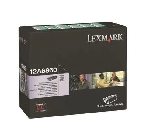 Оригинальный картридж Lexmark 12A6860 черный