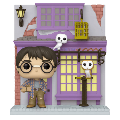 Фигурка Funko POP! Harry Potter: Harry with Eeylops Owl Emporium (Exc) (140)