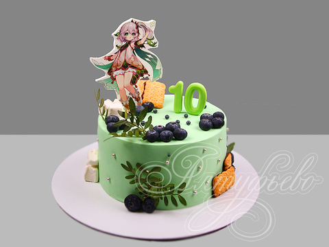 Торт Genshin Impact на 10 лет 0906623