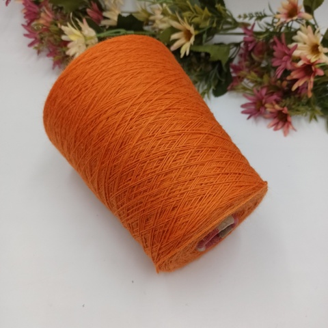 100% шерсть Transilana British wool - Orange 450м/100гр