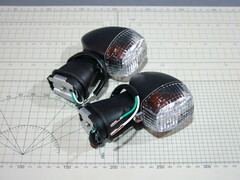 Поворотники Kawasaki ZX-6R ZX-7R ZX-9R ZX10R ZX12R передние белые