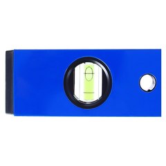 Уровень строительный КОБАЛЬТ Комфорт, МАГНИТНЫЙ 1000 мм, профиль 20 x 49 мм, 3 глазка из них 1 поворотный, точность 1 мм/м (243-073)