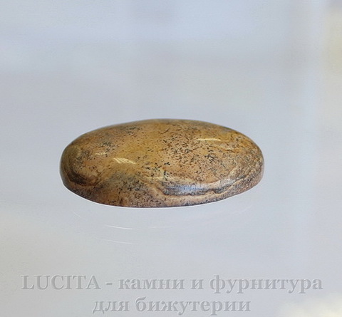Кабошон овальный Яшма Пейзажная 40х30х8 мм №17 ()