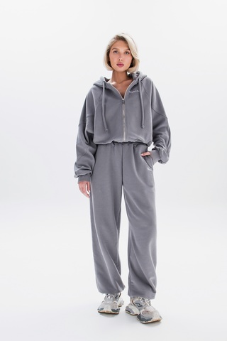 Толстовка с капюшоном LIGHT GREY