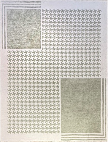 Ковер NESTORY зеленый 240х305, двусторонний