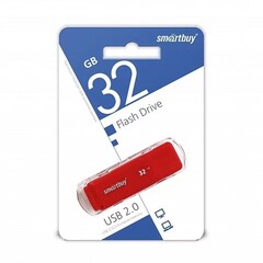 Флешка Smart Buy USB 32GB Dock Red